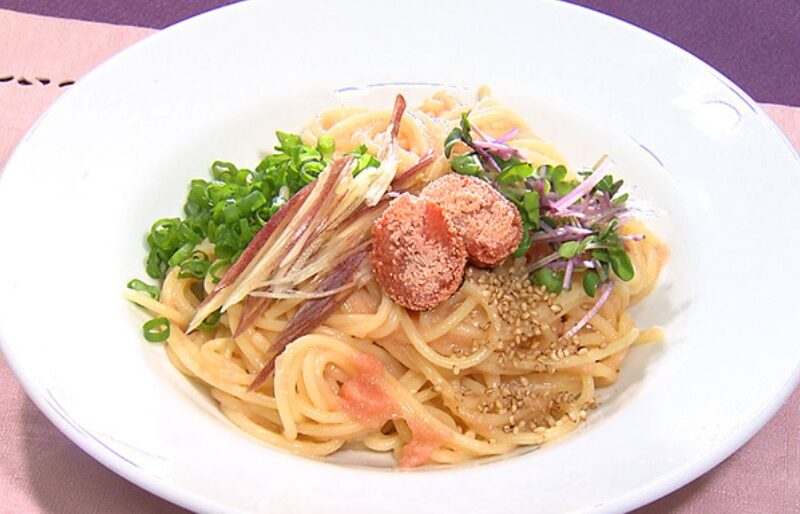 【スッキリ】和風たらこスパゲティ作り方東京たらこスパゲティのレシピ（2022年7月25日）