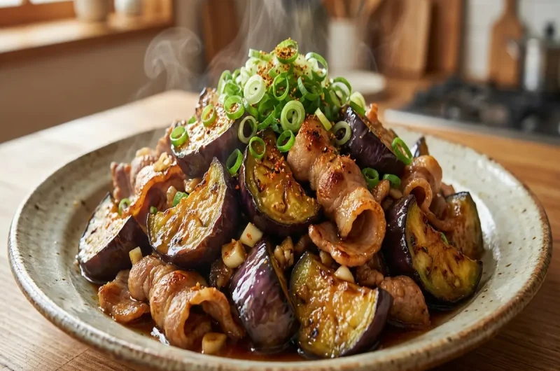 【きょうの料理】なすと豚バラのポン酢炒めの作り方 林亮平さんのなすレシピ（2022年7月4日）