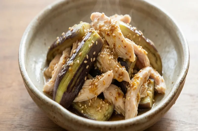 【きょうの料理】蒸しなすのからし酢じょうゆあえの作り方 林亮平さんのなすレシピ（2022年7月4日）