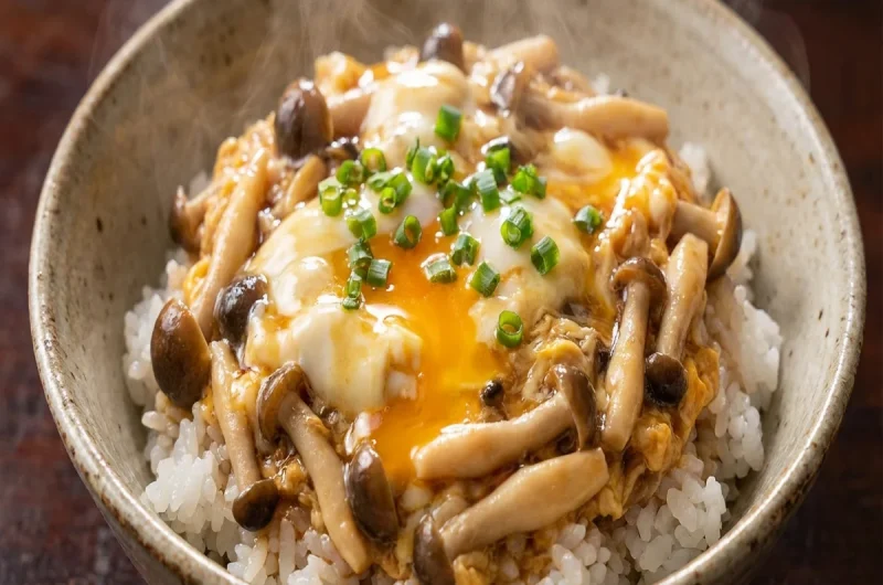 【家事ヤロウ】きのこ卵とじ丼の作り方 ドンキ（ドン・キホーテ）アレンジレシピ（2022年7月5日）