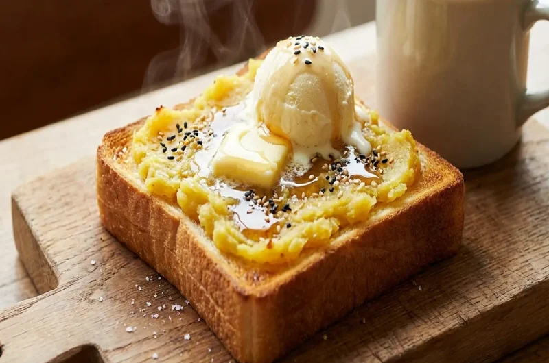 【家事ヤロウ】ほくほく焼き芋のバタートーストの作り方 ドンキ（ドン・キホーテ）アレンジレシピ（2022年7月5日）