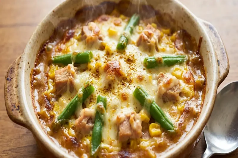 【ヒルナンデス】ツナ缶といんげんのチーズグラタンの作り方 家政婦マコさんレシピ（2022年7月6日）