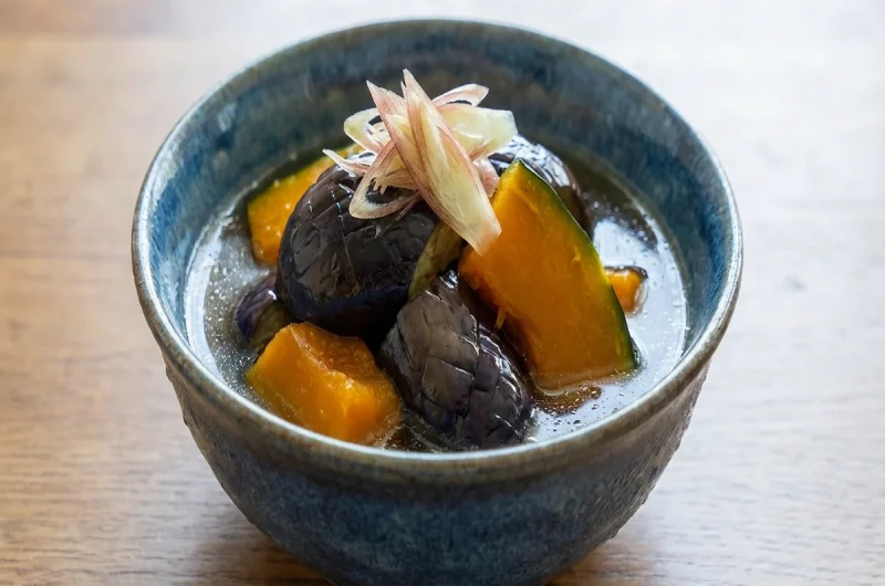 【きょうの料理】なすとかぼちゃの冷やし鉢のレシピ 大原千鶴さんの夏野菜の冷凍活用術（2022年7月13日）