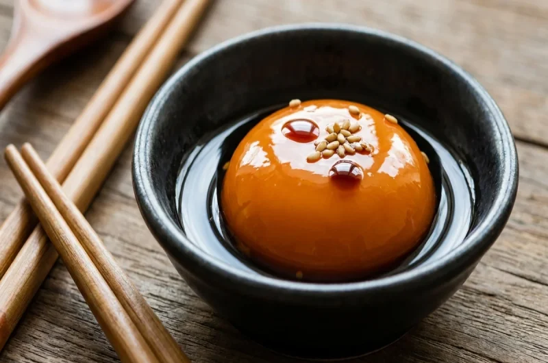 【あしたも晴れ人生レシピ】冷凍卵の黄身しょうゆ漬けのレシピ 冷凍王子冷凍庫活用術（2022年7月8日）