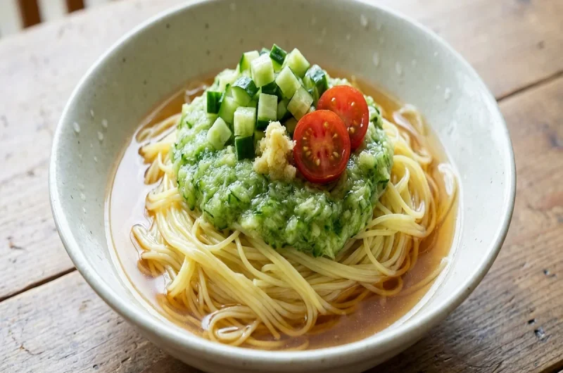 【青空レストラン】万能きゅうりおろしの柚子そうめんの作り方きゅうり活用レシピ（2022年6月11日）