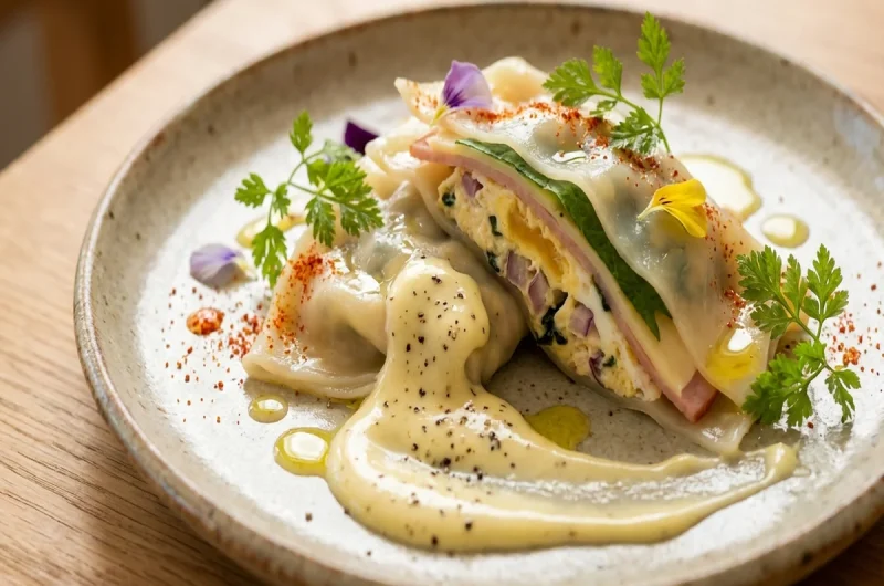 【ヒルナンデス】フレンチマカロニサラダ風の作り方 渡辺雄一郎シェフの餃子の皮アレンジレシピ（2022年7月11日）