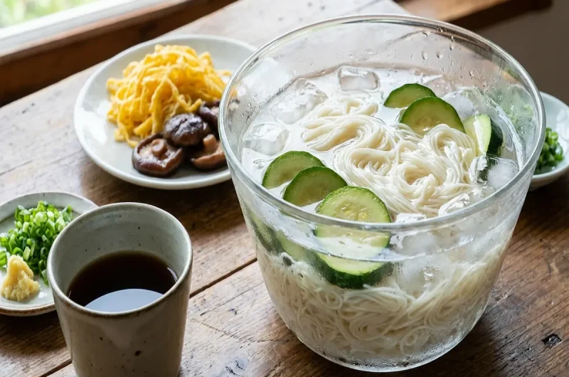 【きょうの料理】冷やしそうめんの作り方 土井善晴さんのレシピ（2022年7月11日）