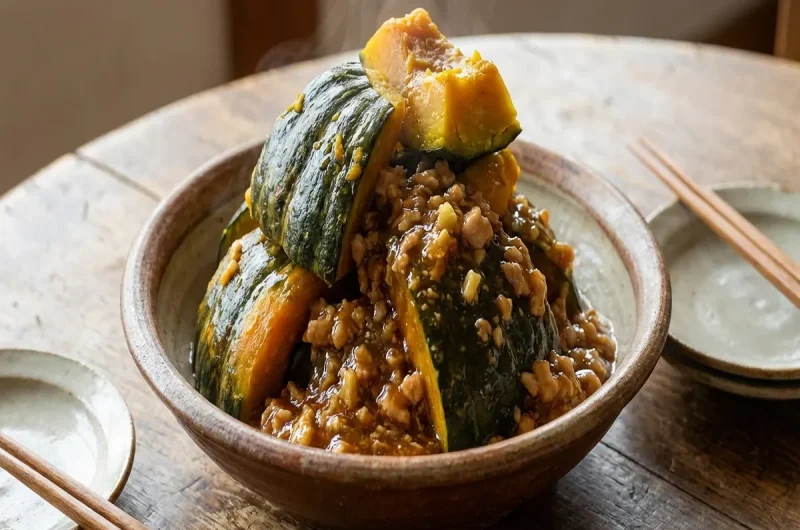 【きょうの料理】菊かぼちゃのしょうがそぼろの作り方 土井善晴さんのレシピ（2022年7月11日）