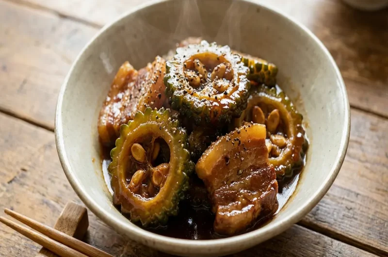 【きょうの料理】ゴーヤーと豚バラの煮つけの作り方 土井善晴さんのレシピ（2022年7月12日）