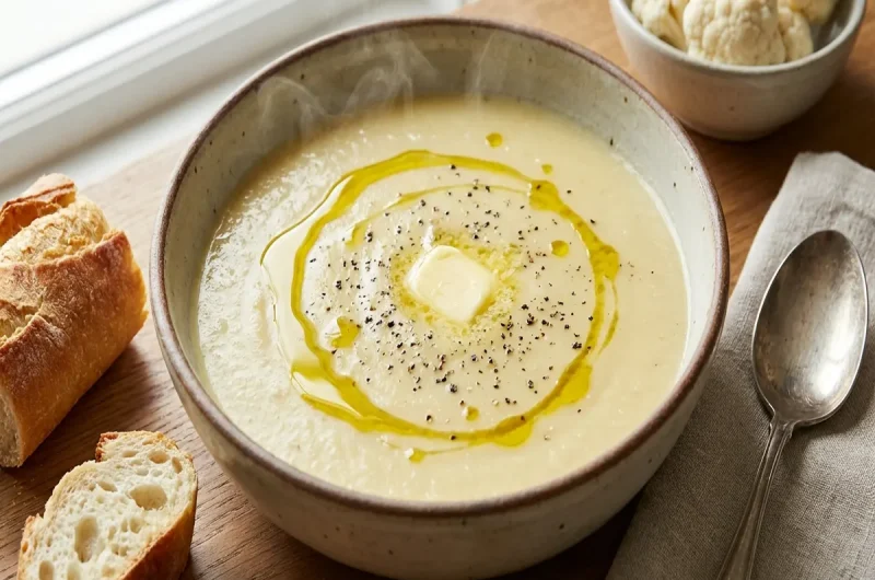 【スッキリ】カリフラワーのポタージュの作り方 鳥羽周作シェフのカリフラワーレシピ（2022年7月13日）