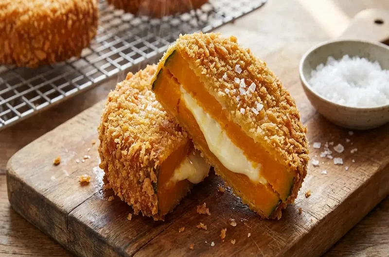 【青空レストラン】かぼちゃのクリームチーズはさみフライの作り方 かぼちゃアレンジレシピ（2022年7月16日）