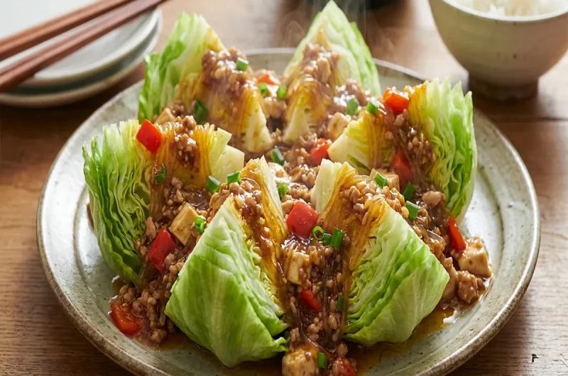 【平野レミの早わざレシピ】レタス丸ごとマーボーのレシピ 2022年夏休みスペシャル（7月18日）