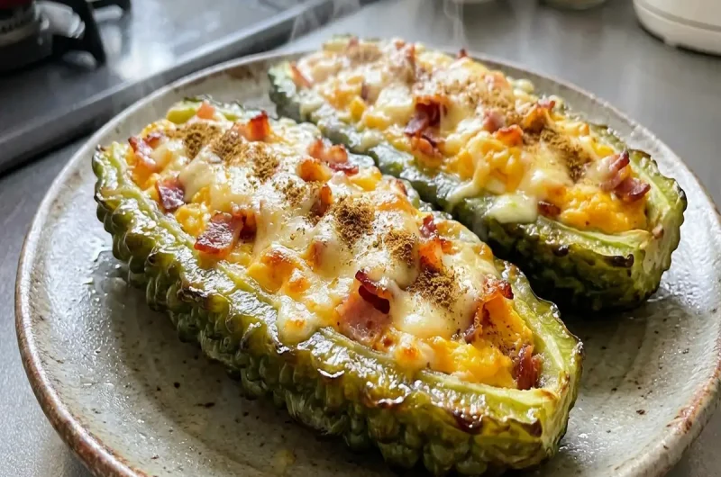 【平野レミの早わざレシピ】チン卵ーヤー（ゴーヤのオーブン焼き）のレシピ 2022年夏休みスペシャル（7月18日）