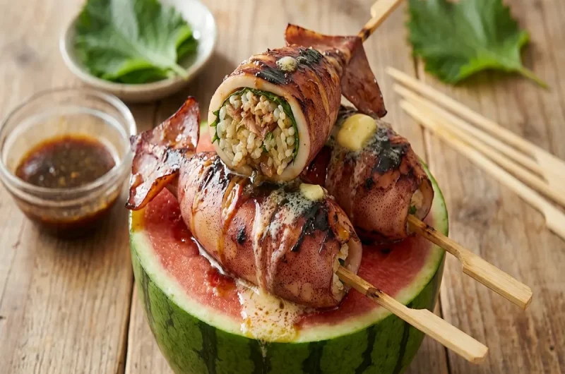 【平野レミの早わざレシピ】イカ下スイカのレシピ 2022年夏休みスペシャル（7月18日）