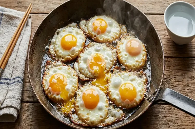 【朝ごはんLab.】いろいろ食感のよくばり目玉焼きレシピ作り方飯島奈美さん監修（2022年7月25日）