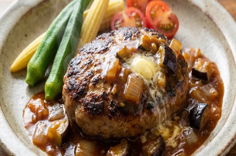 【ポップアップ】ハンバーグ『ビストロQ』山下九さんのレシピ作り方（2022年7月26日）