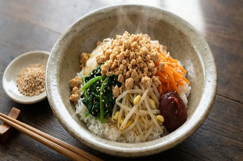 【あさイチ】和風ビビンバ 高野豆腐そぼろ のレシピ 満留邦子さんの料理（2022年7月27日）