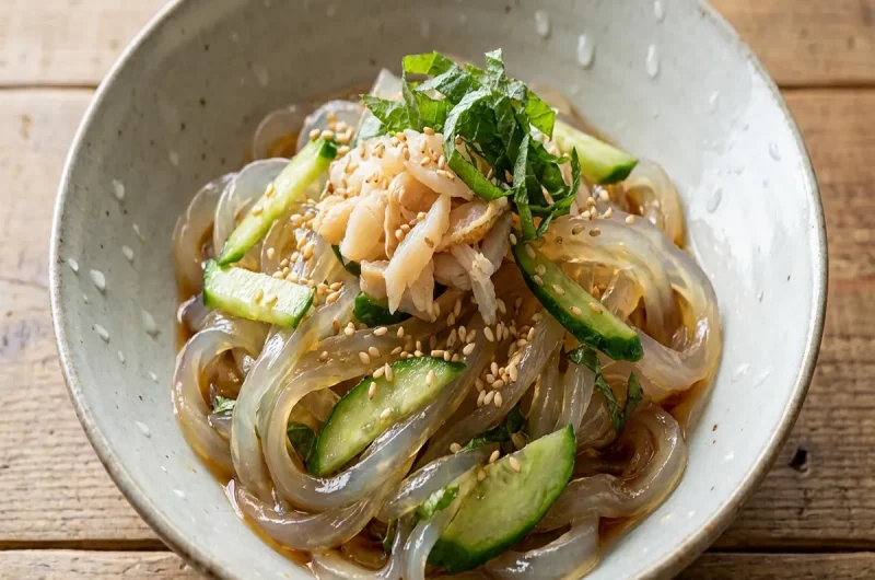 【あさイチ】涼風ところてんの和え物のレシピ 野崎洋光さん（分とく山）の料理（2022年7月28日）