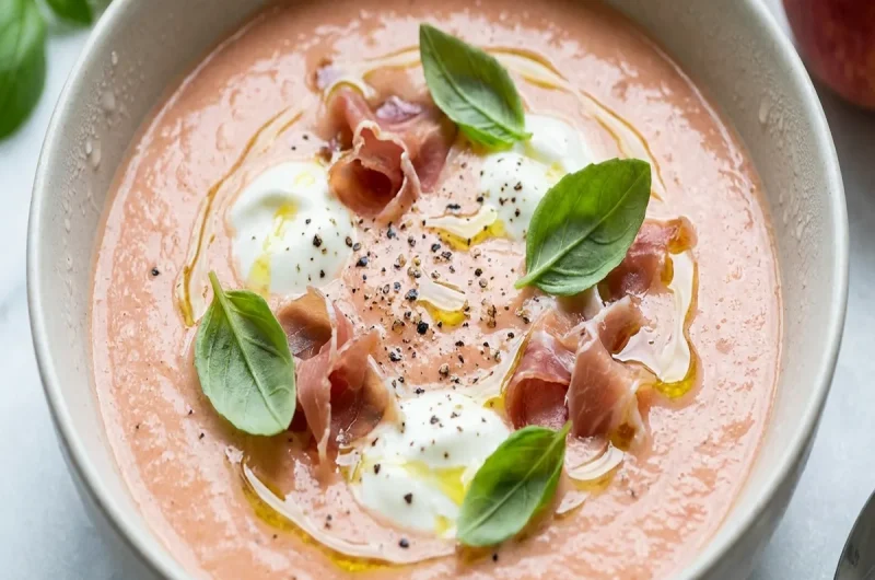 【きょうの料理】桃とトマトのスープのレシピ タサン志麻さんの小さな台所 夏のお助けごはんの作り方（2022年7月29日）