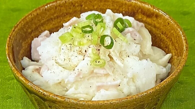 【きょうの料理】甘酢たまねぎと長芋のポテサラの作り方 瀬尾幸子さんのレシピ（2022年8月29日）
