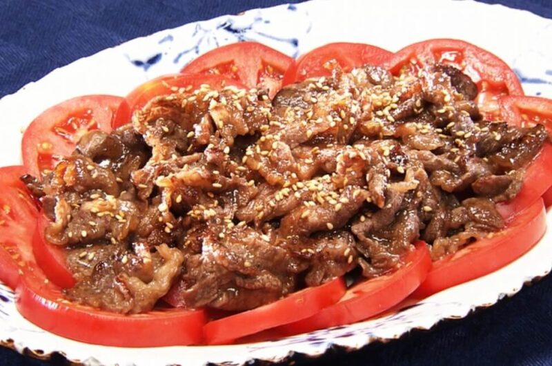 【きょうの料理】フレッシュトマトの甘辛牛のっけの作り方井原裕子さんのレシピ（2022年8月2日）