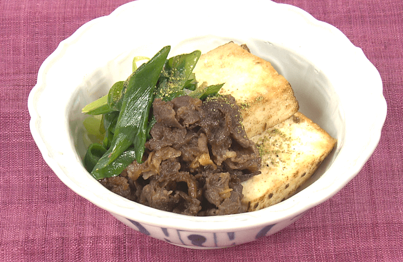 【きょうの料理】焼き豆腐の牛しぐれ煮のレシピ 大原千鶴さんの肉おかずの冷凍ストックの作り方（2022年8月5日）