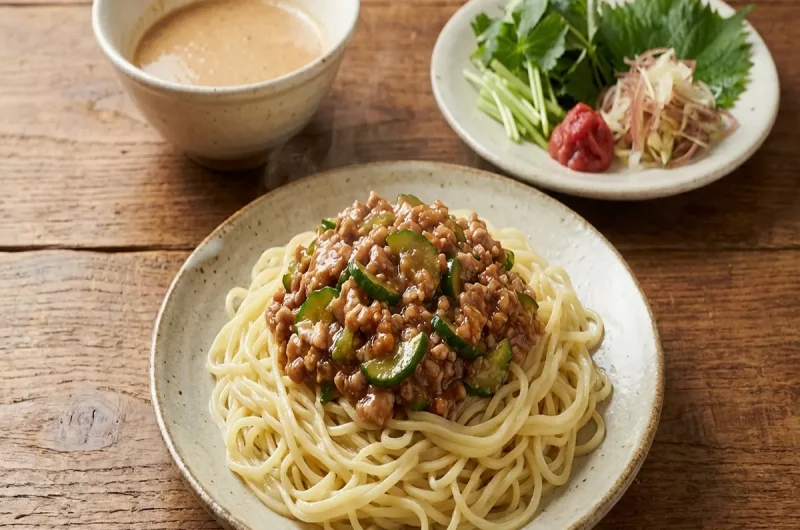 【家事ヤロウ】肉味噌と和え麺の作り方 和田明日香さんレシピ（2022年8月2日）