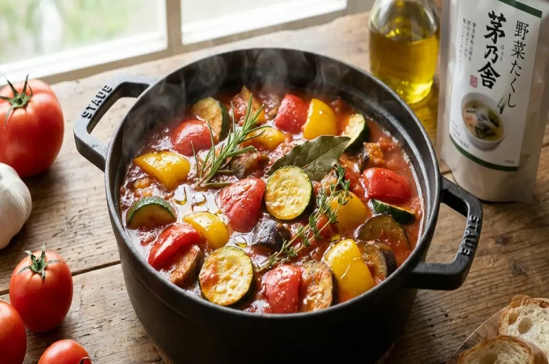 【家事ヤロウ】ラタトゥーユ（ラタトゥイユ）の作り方 中村江里子さんレシピ（2022年8月2日）