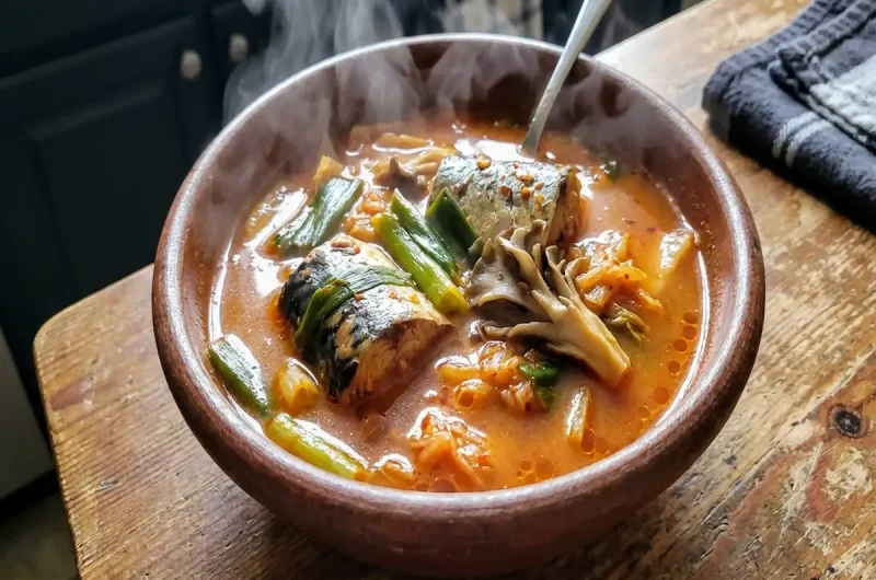 【家事ヤロウ】サバ缶キムチスープの作り方 冨永愛さんレシピ（2022年8月2日）