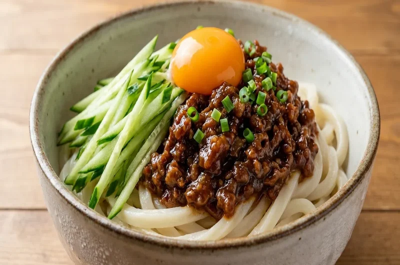 【ヒルナンデス】肉味噌冷やしうどんのレシピ 夏のさっぱり料理（2022年8月4日）
