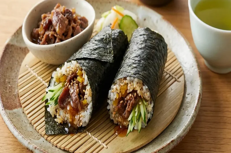 【きょうの料理】牛しぐれ煮の手巻き寿司のレシピ 大原千鶴さんの肉おかずの冷凍ストックの作り方（2022年8月5日）