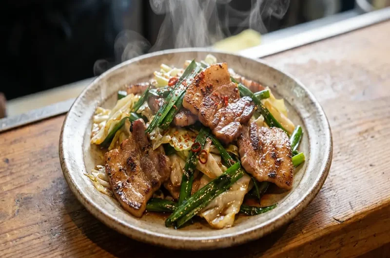 【ケンミンショー】ニラ豚のレシピ 大分県民熱愛町中華 王府（2022年8月11日）