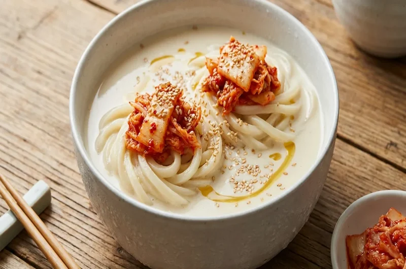 【土曜は何する】豆乳と塩こうじの 韓国風冷やしうどん作り方レシピ予約の取れない10分ティーチャー（2022年7月2日）