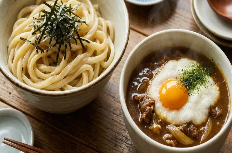 【ジョブチューン】海苔香るカレーつけうどんのレシピ 「こんぴら茶屋」冷凍うどんアレンジバトル （2022年8月13日）