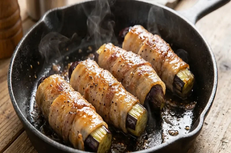 【相葉マナブ】ナスの豚肉巻きの作り方 奥久慈なすアレンジレシピ（2022年8月14日）