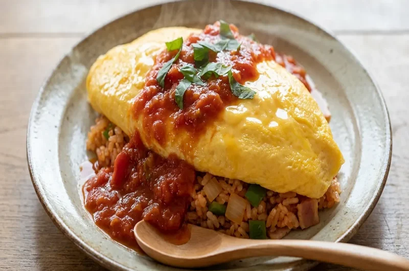 【ポップアップ】ふわふわ卵のオムライス作り方「ラボンヌターブル」中村和成さんのレシピ（2022年8月23日）