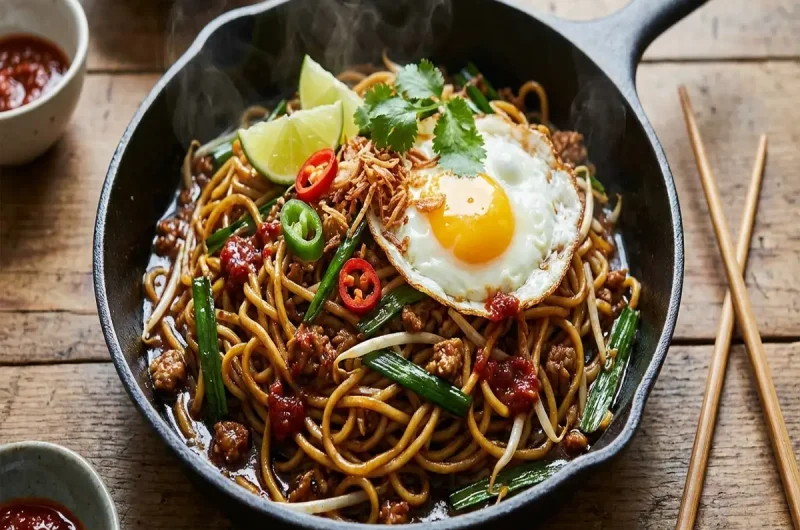 【家事ヤロウ】ミーゴレン風焼きそば（サンバル味）の作り方 カルディ旨辛調味料アレンジレシピ（2022年8月23日）