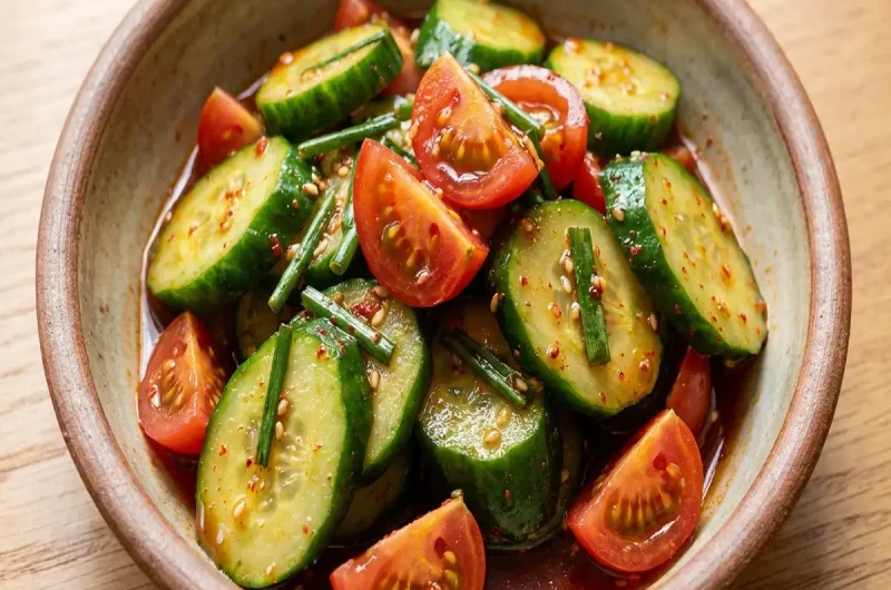 【あさイチ】きゅうりとトマトのキムチ風のレシピ コウ静子さんの韓国料理（2022年8月24日）