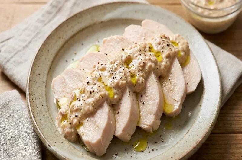 【ヒルナンデス】茹で鶏とシーチキンのソースの作り方 城二郎さんの時短料理 レシピ９ミニッツ（Minutes）2022年8月24日