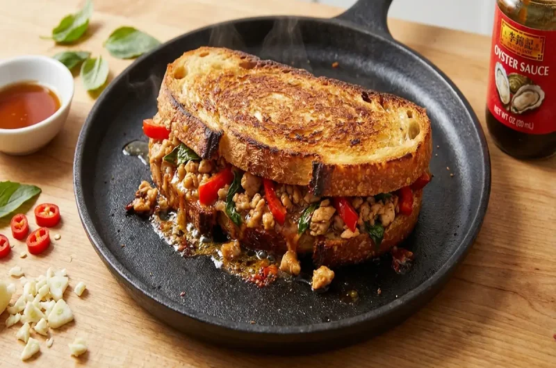 【土曜は何する】ガパオホットサンド作り方レシピ予約の取れない10分ティーチャー（2022年8月27日）