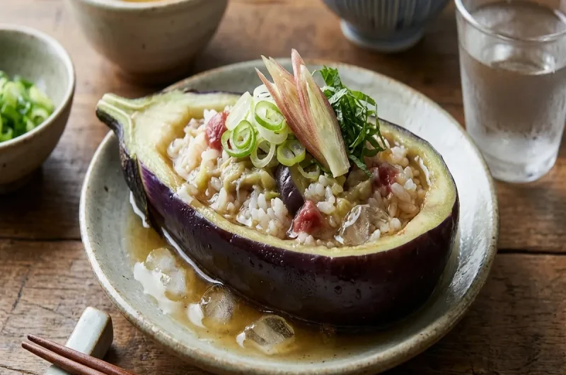 【24時間テレビ】ナスと梅のだし茶漬けの作り方 志麻さんレシピ（2022年8月28日）