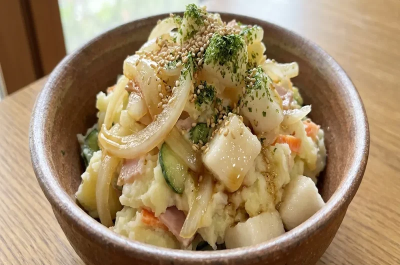 【きょうの料理】甘酢たまねぎと長芋のポテサラの作り方 瀬尾幸子さんのレシピ（2022年8月29日）