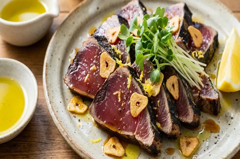 【ヒルナンデス】洋風カツオのたたきのレシピ 速水もこみちさんの料理（2022年8月30日）