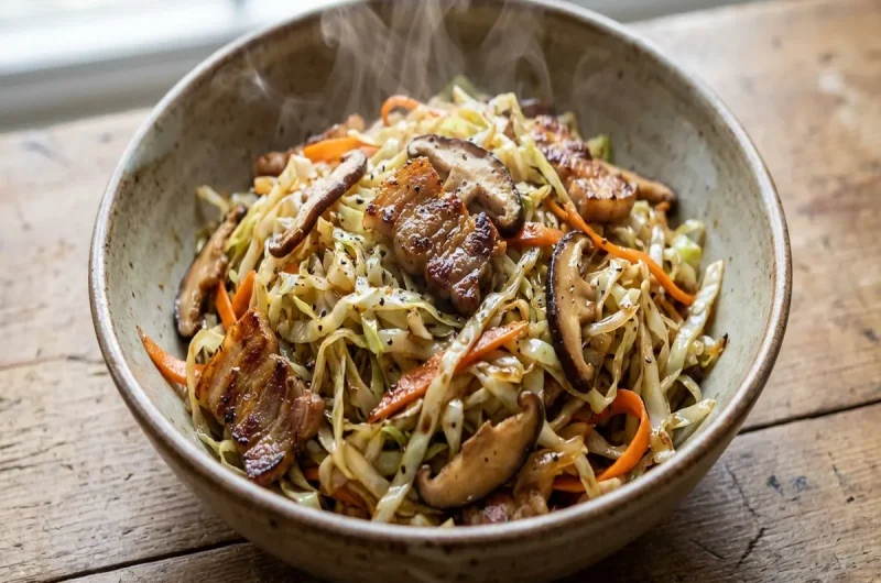 【ヒルナンデス】キャベーフン(キャベツビーフン)の作り方 家政婦マコさんレシピ（2022年8月31日）