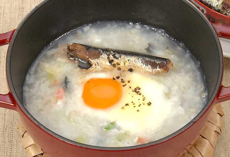 玄米がゆと干し野菜の雑炊 きょうの料理