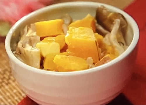 安納芋とキノコの炊き込みご飯 ヒルナンデス