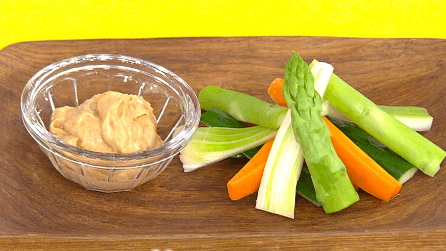 サワー味噌ディップ スティック野菜 きょうの料理