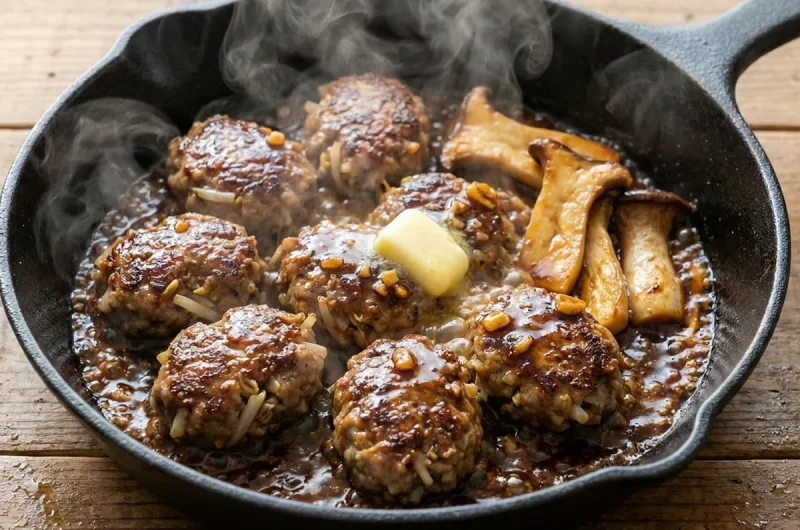 【ヒルナンデス】もやしと合い挽き肉のアイデアステーキの作り方 家政婦マコさんレシピ（2022年9月14日）