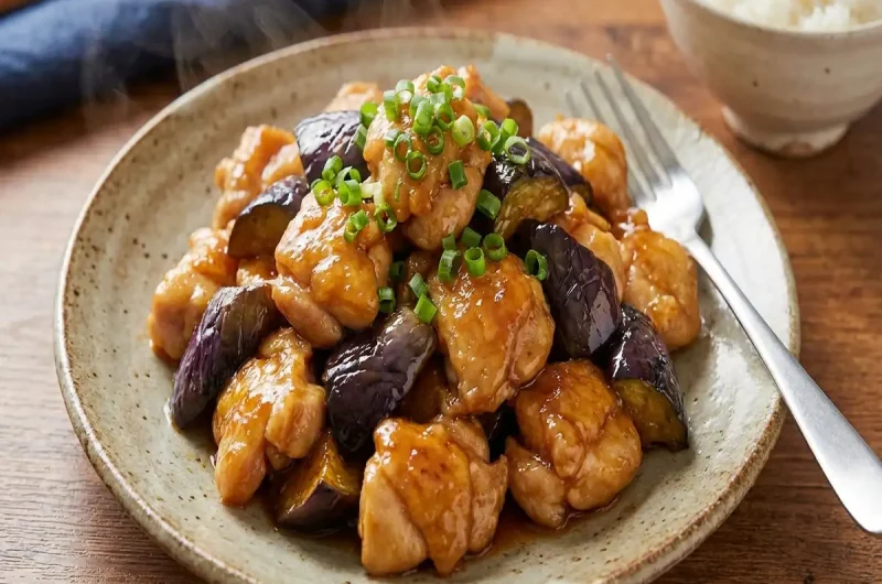 【鶏肉とナスの甘酢炒めのレシピ】めざましどようび めざど食堂  2022年9月3日