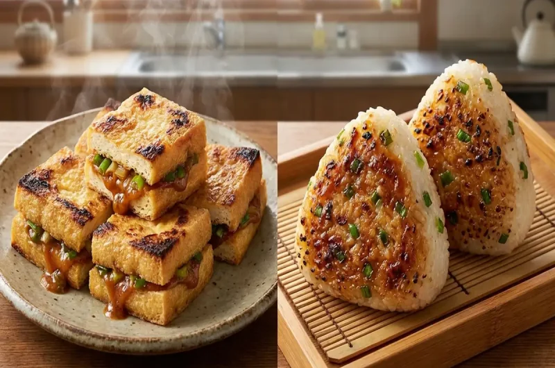 【きょうの料理】焼き味噌おにぎり＆油揚げのねぎみそはさみ焼きのレシピ 野崎洋光さんの万能だれ